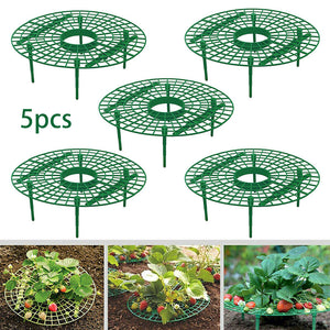 5pcs Plant Plastic Tool Strawberry Growing Circle Support Rack Farming Improve Harvest Frame Lightweight Removable Racks